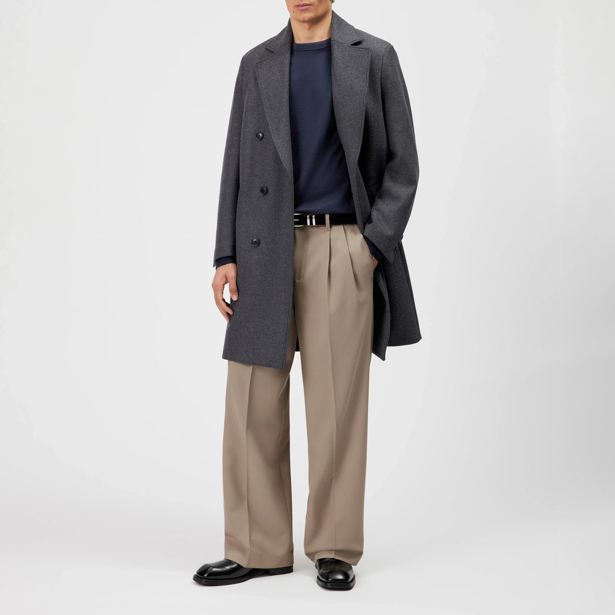 LEEK_WIDE MEN TROUSER brown 1715 | Bildmaterial bereitgestellt von SHOES.PLEASE.