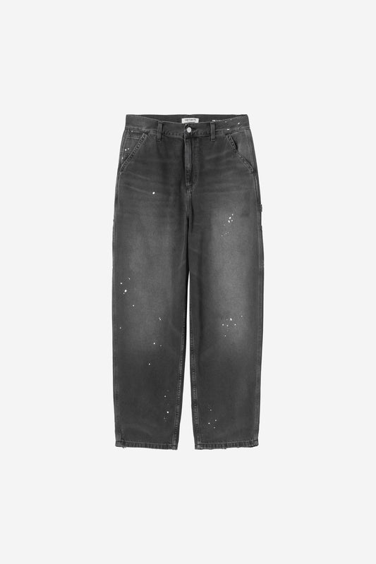 W' OG Single Knee Pant black /destroy wash, splatter