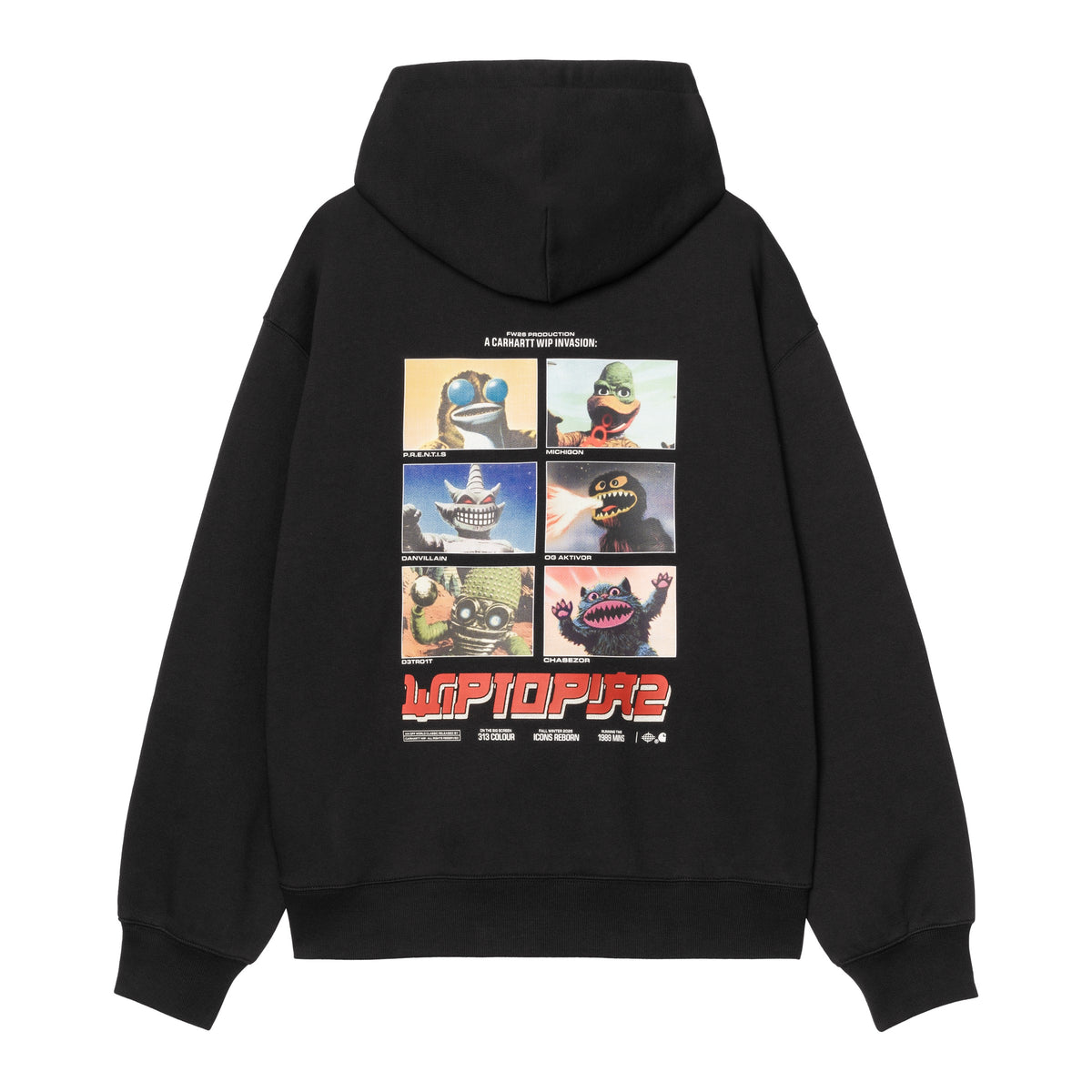 Hooded Wiptopia II Sweat black | Bildmaterial bereitgestellt von SHOES.PLEASE.