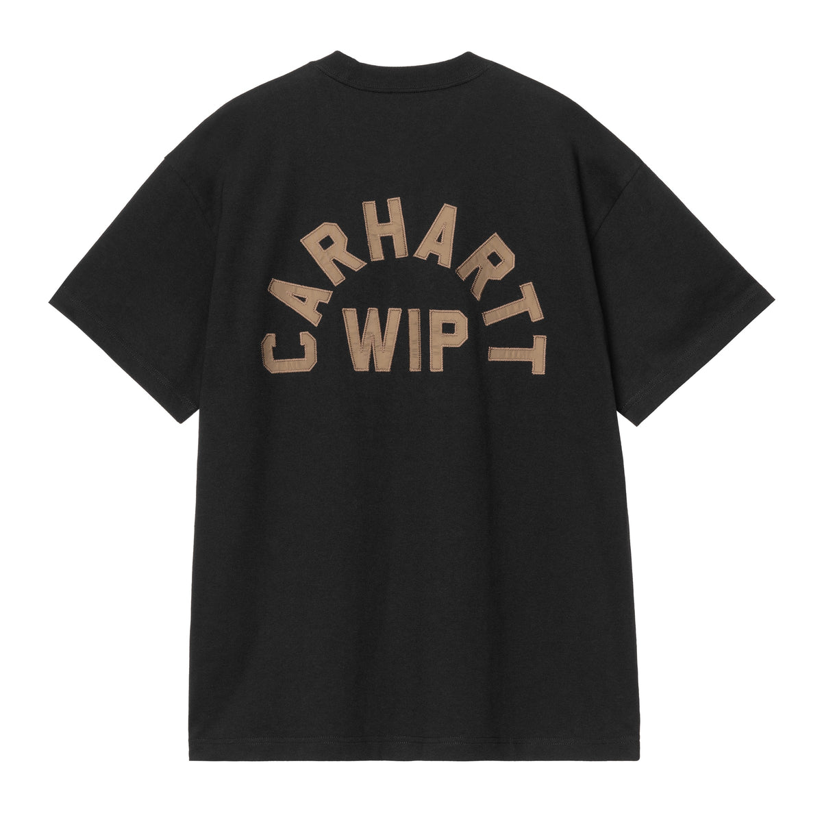 S/S Arch Script T-Shirt black / wip h brown | Bildmaterial bereitgestellt von SHOES.PLEASE.