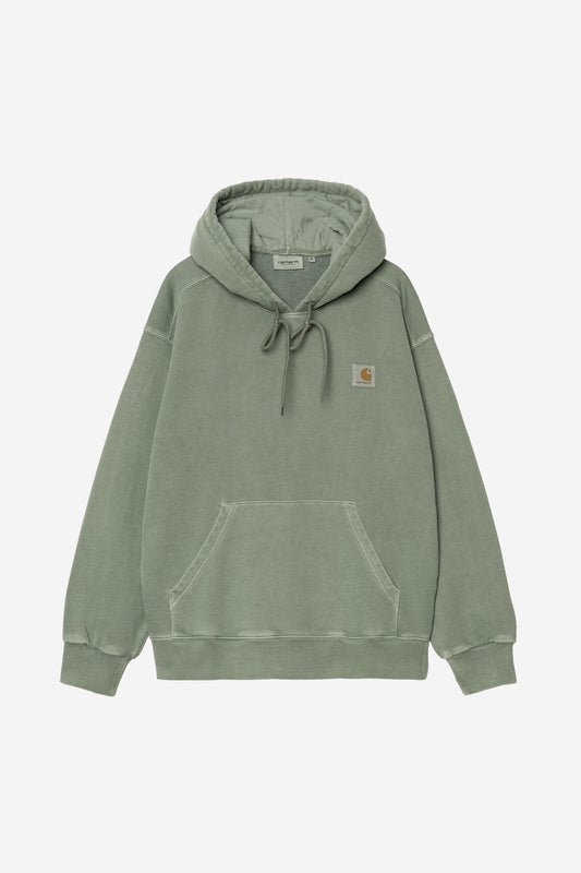 Hooded Nelson Sweat park /garment dyed