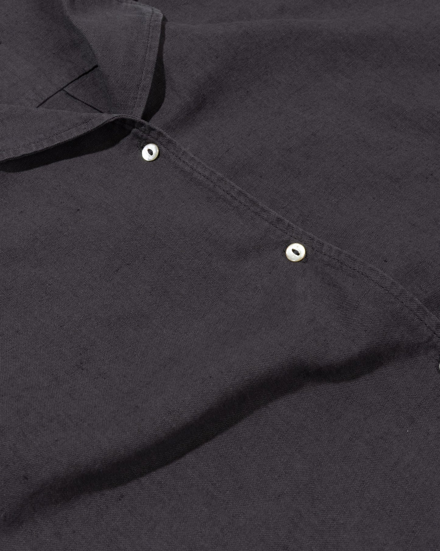 Cotton Linen Blouse steelblue | Bildmaterial bereitgestellt von SHOES.PLEASE.