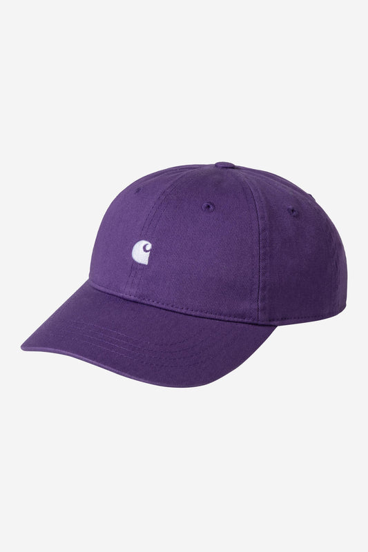 Madison Logo Cap huckleberry / white /---