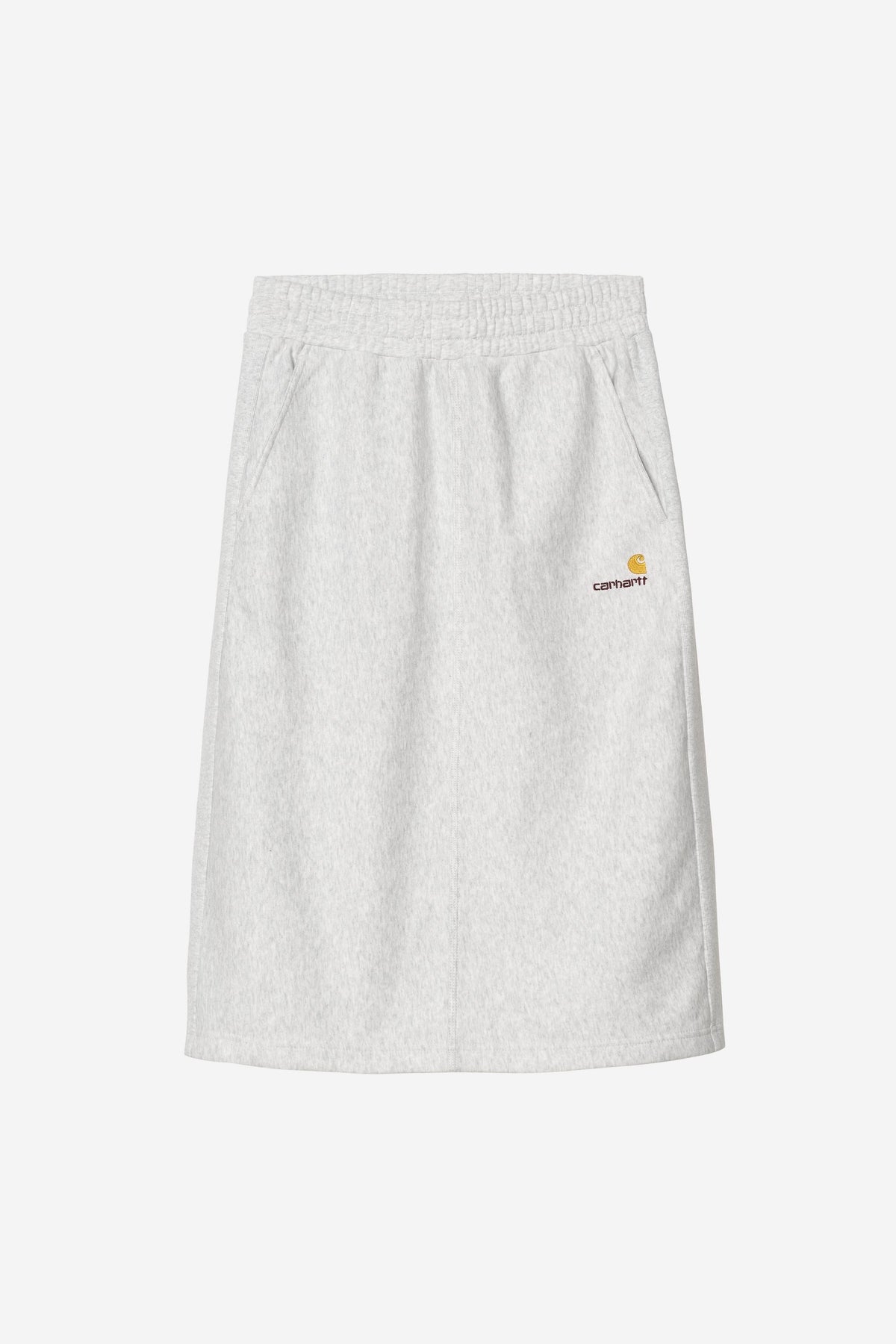 W' American Script Sweat Skirt ash heather | Bildmaterial bereitgestellt von SHOES.PLEASE.