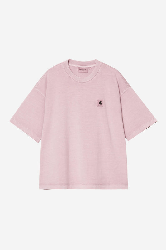 W' S/S Nelson T-Shirt hortensia /garment dyed