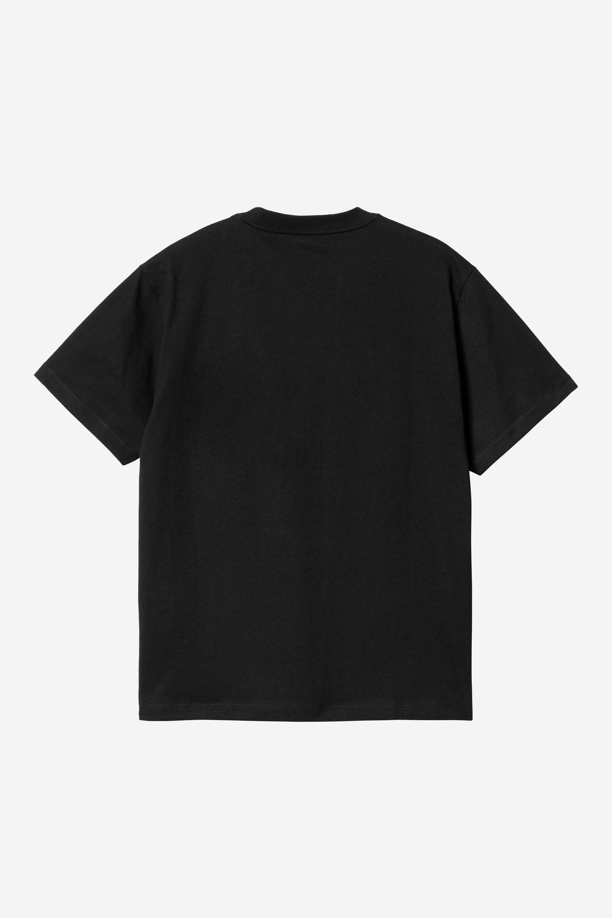 W' S/S Pocket Heart T-Shirt black / red /--- | Bildmaterial bereitgestellt von SHOES.PLEASE.