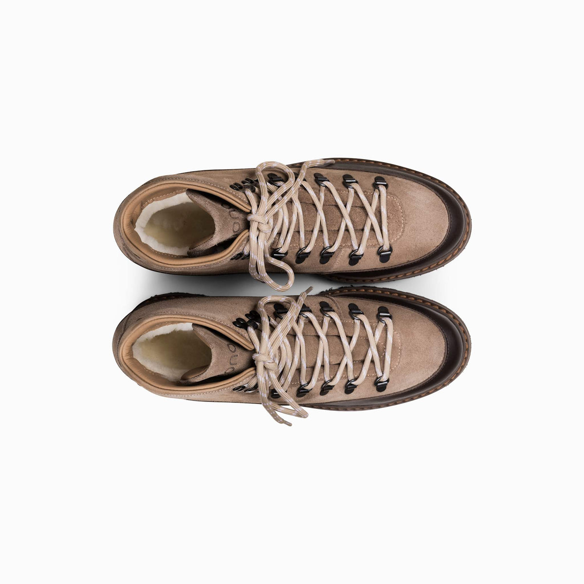 Core Cap Suede taupe black | Bildmaterial bereitgestellt von SHOES.PLEASE.