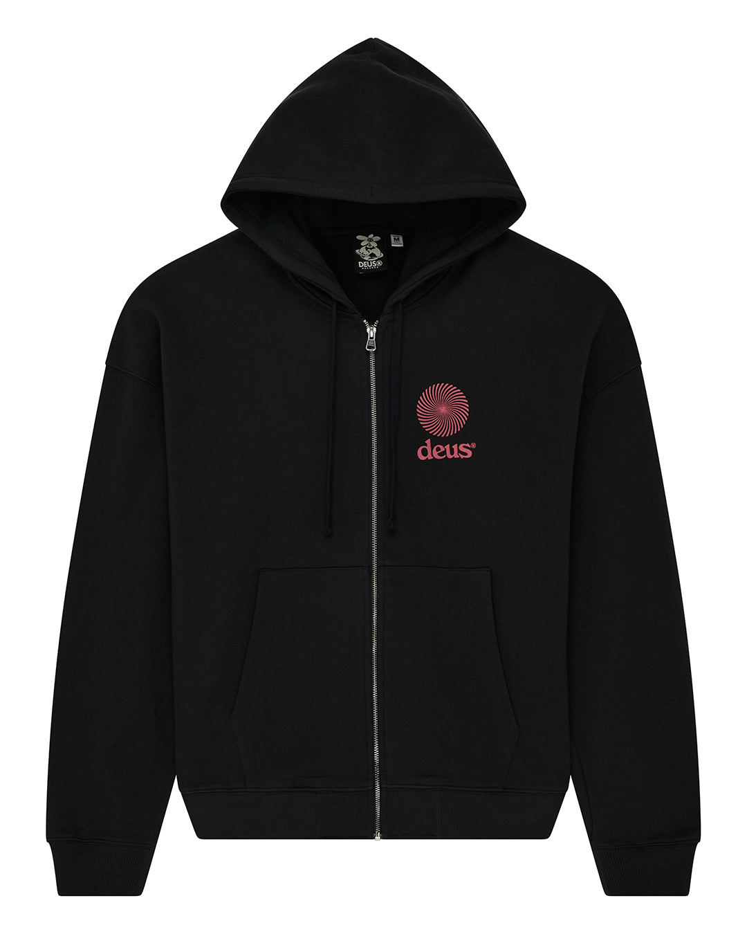 Strata Zip Hoodie blk | Bildmaterial bereitgestellt von SHOES.PLEASE.