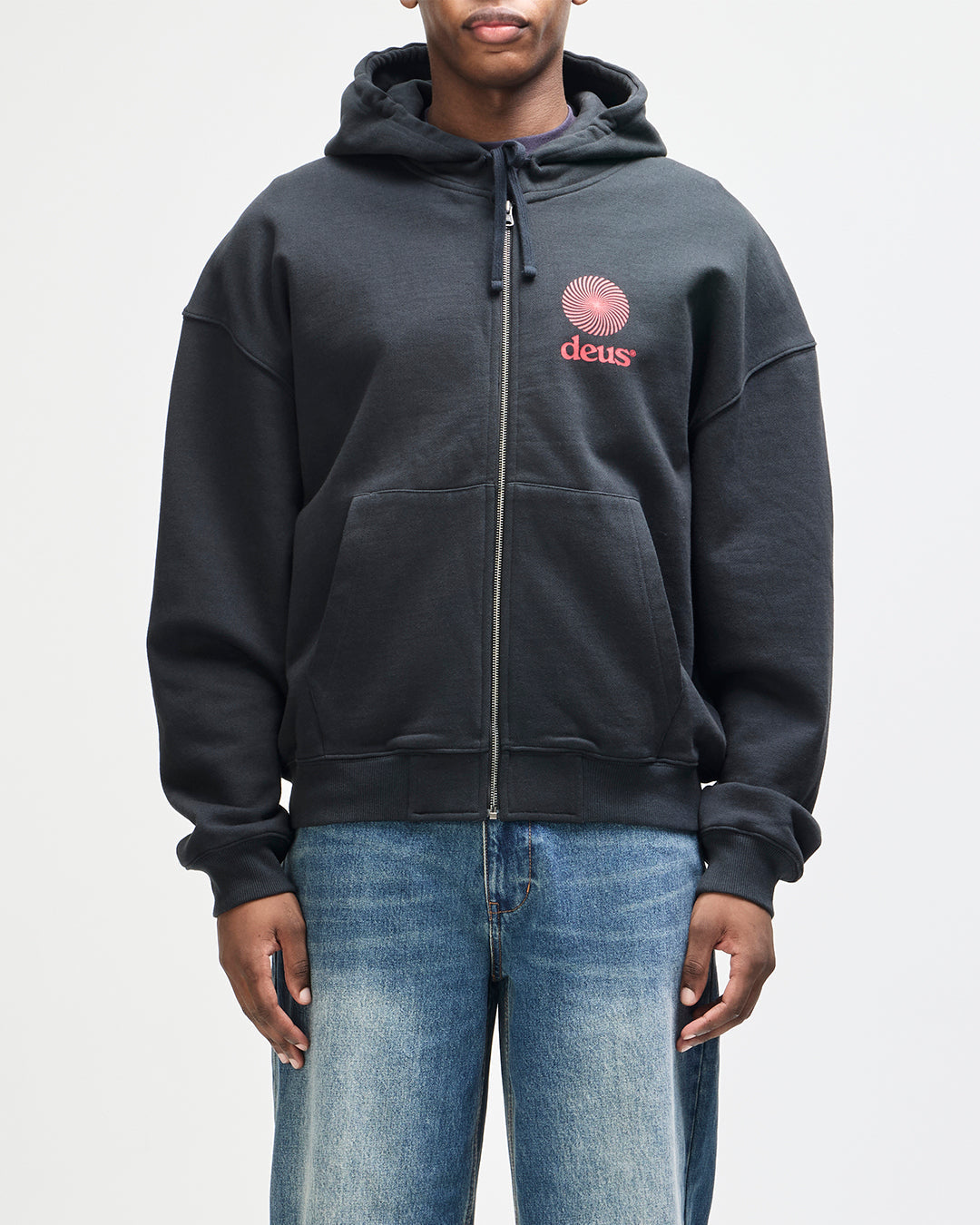 Strata Zip Hoodie blk | Bildmaterial bereitgestellt von SHOES.PLEASE.
