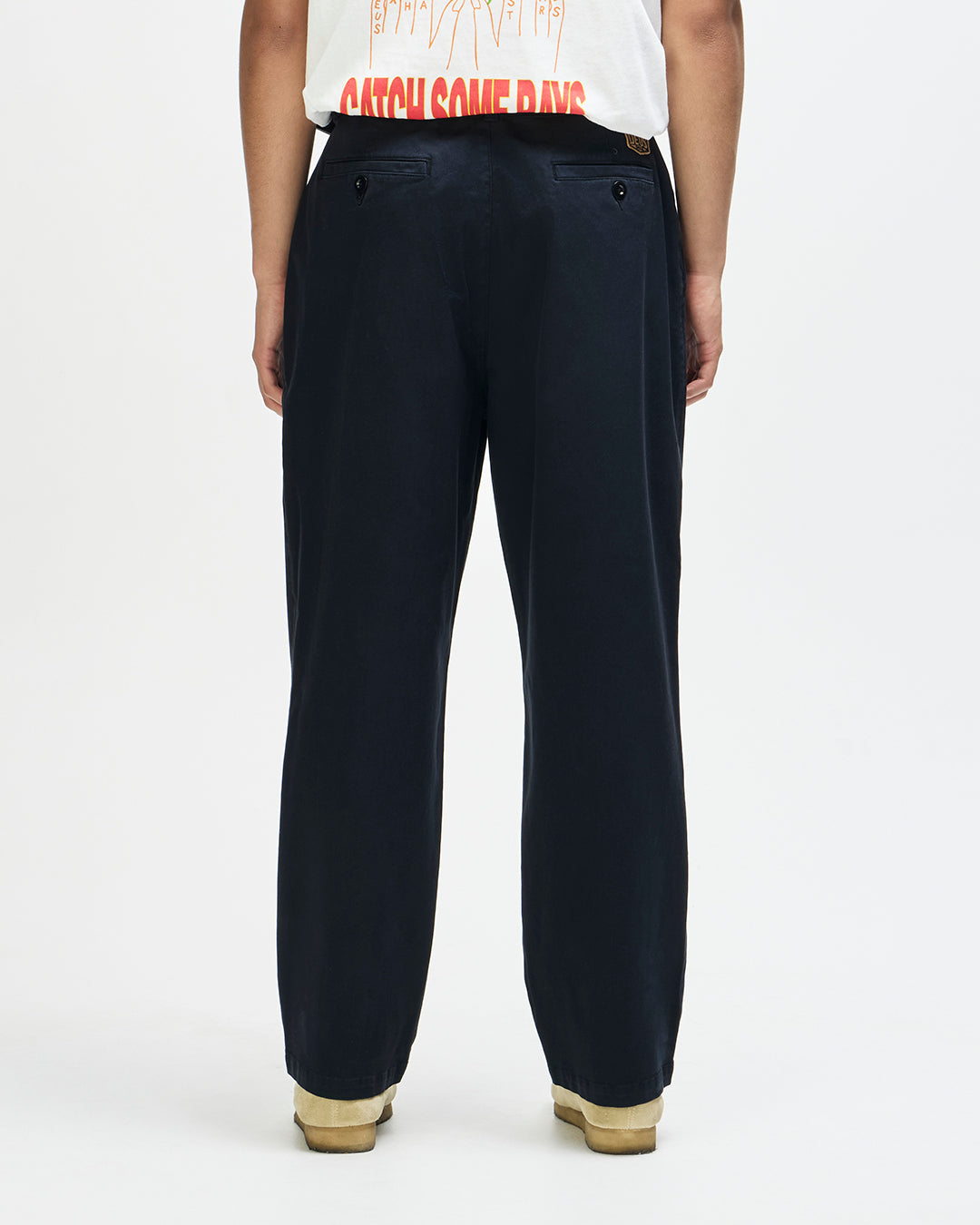 Otto Pleated Pant blk | Bildmaterial bereitgestellt von SHOES.PLEASE.