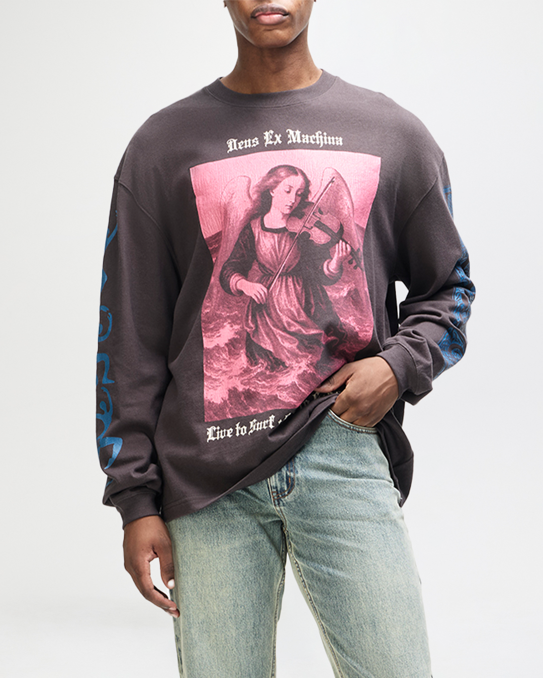 Swell Maps Os Ls Tee ant | Bildmaterial bereitgestellt von SHOES.PLEASE.