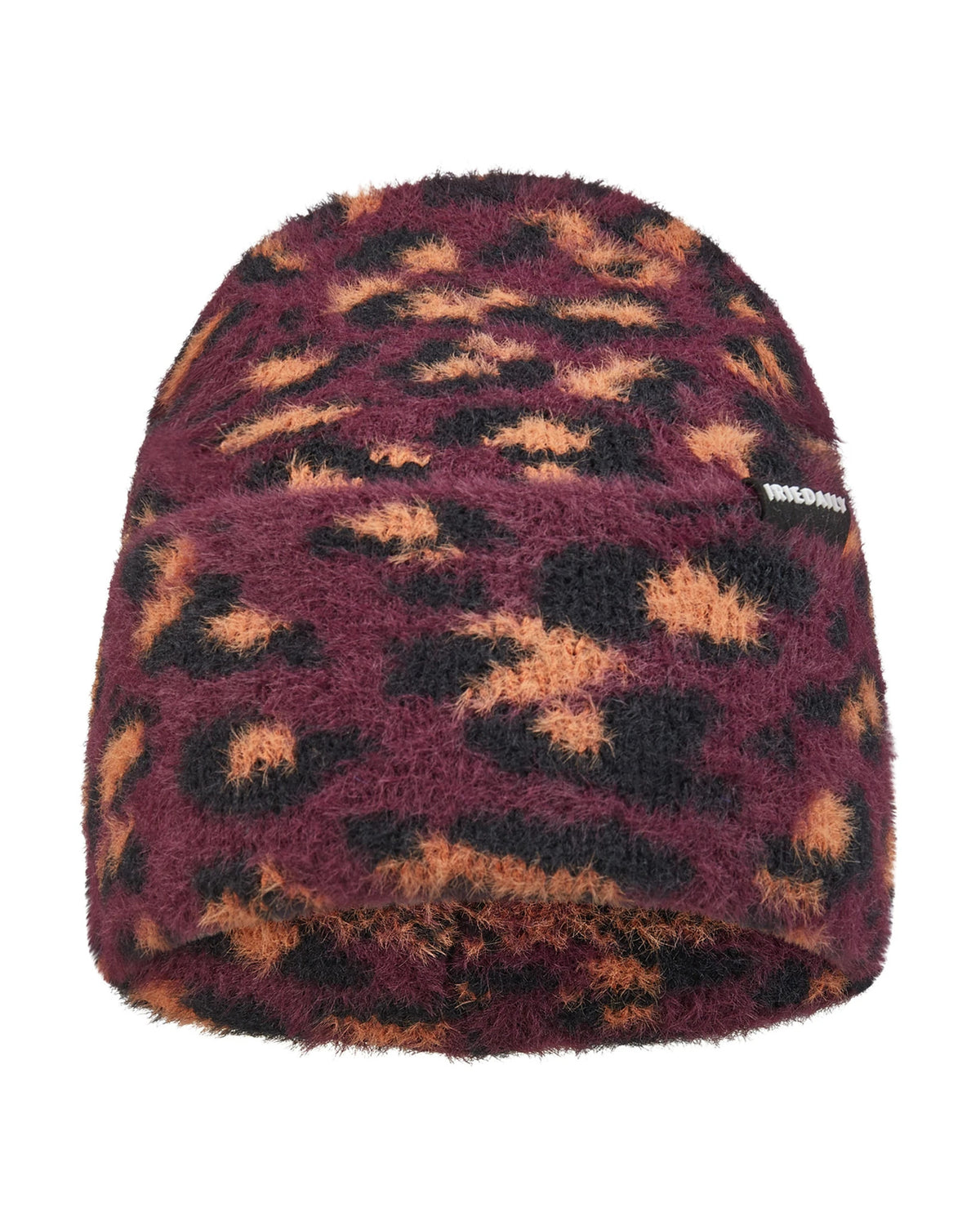 Fuzzy Feather Beanie leo brown | Bildmaterial bereitgestellt von SHOES.PLEASE.
