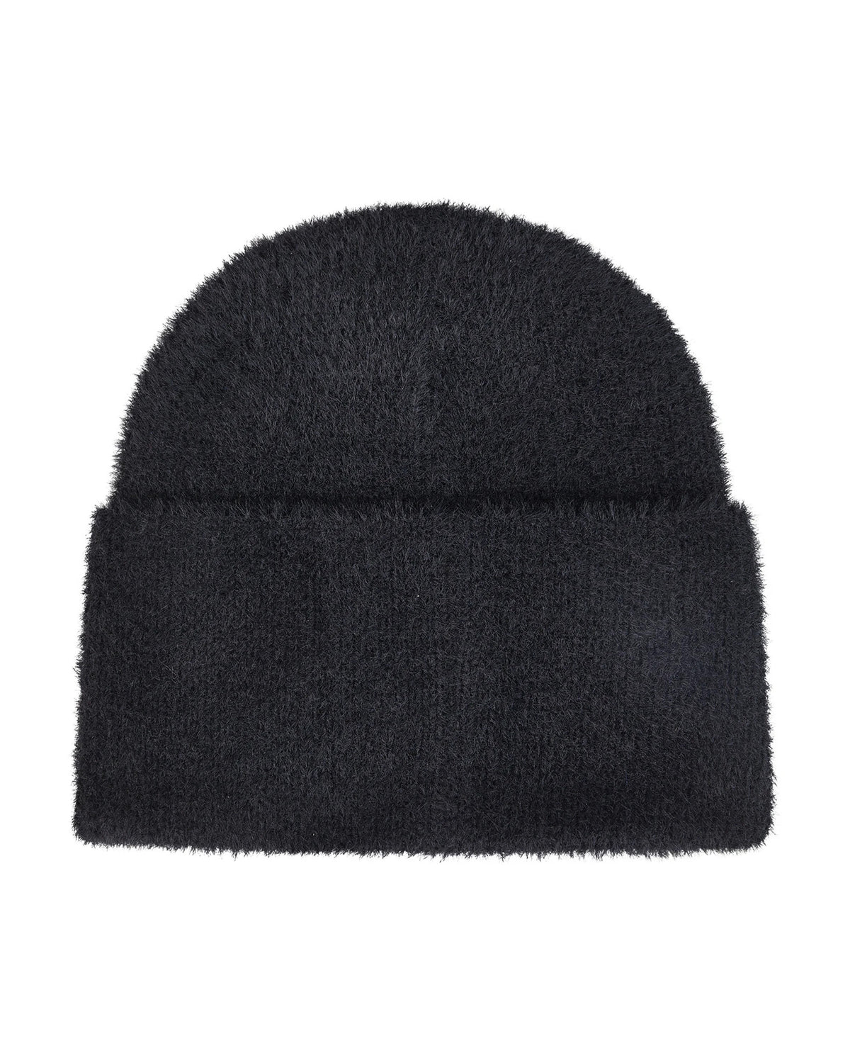 Fuzzy Feather Beanie black | Bildmaterial bereitgestellt von SHOES.PLEASE.