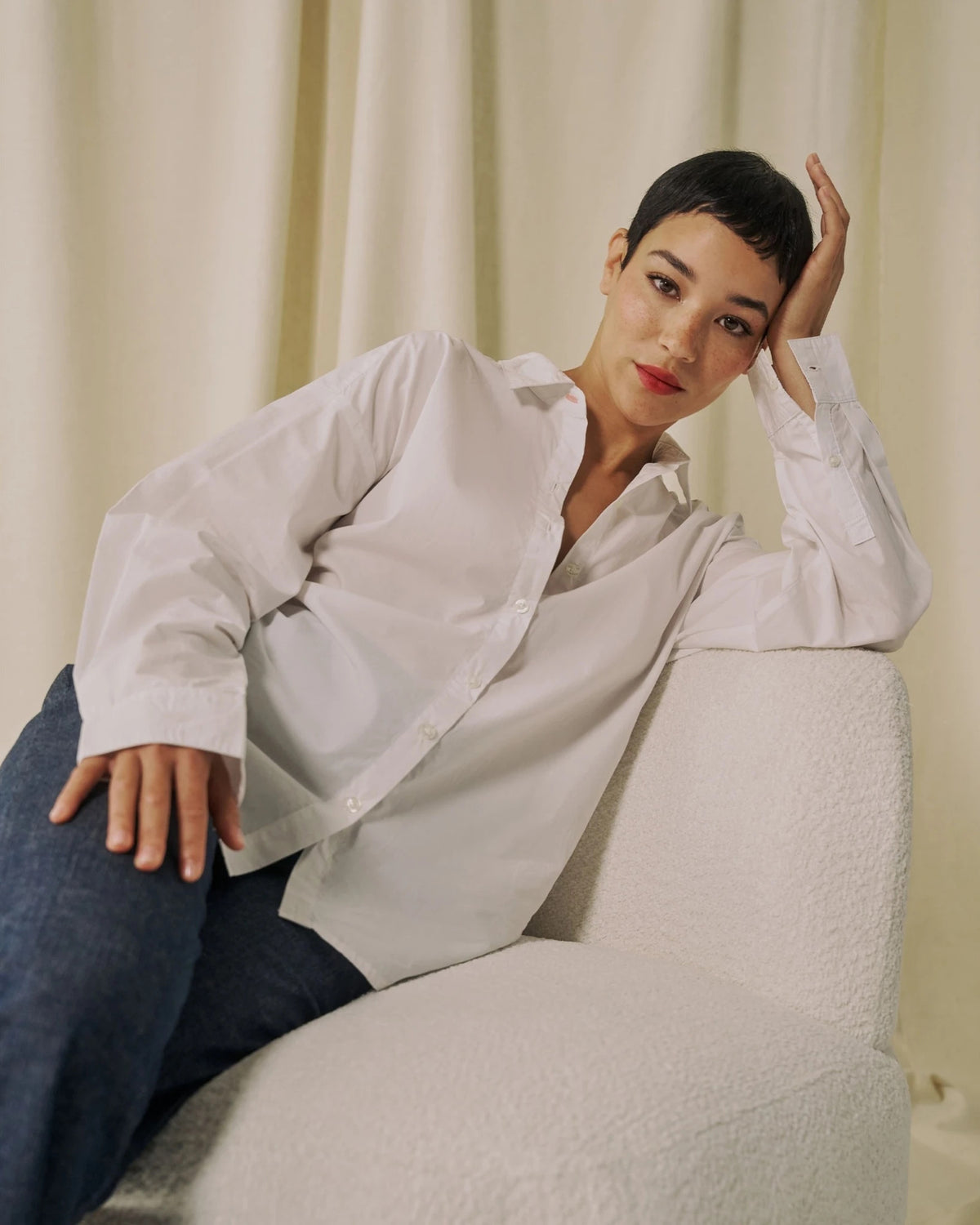 BOYFRIEND SHIRT white | Bildmaterial bereitgestellt von SHOES.PLEASE.