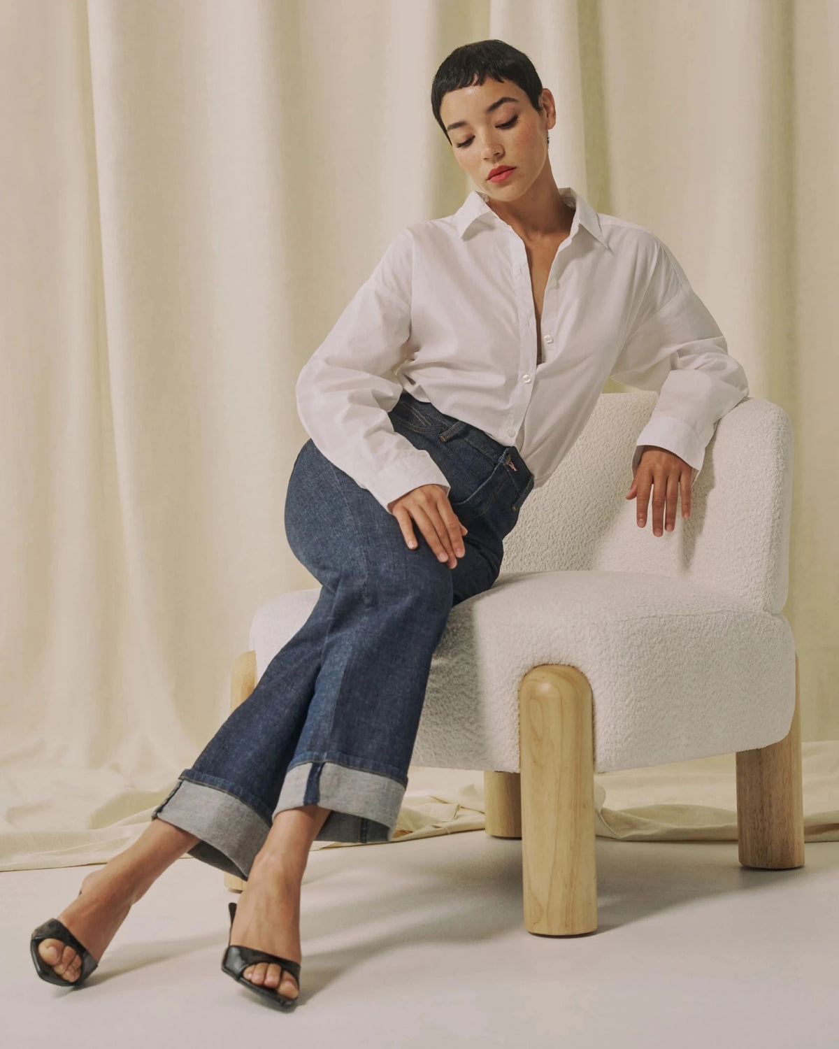 BOYFRIEND SHIRT white | Bildmaterial bereitgestellt von SHOES.PLEASE.