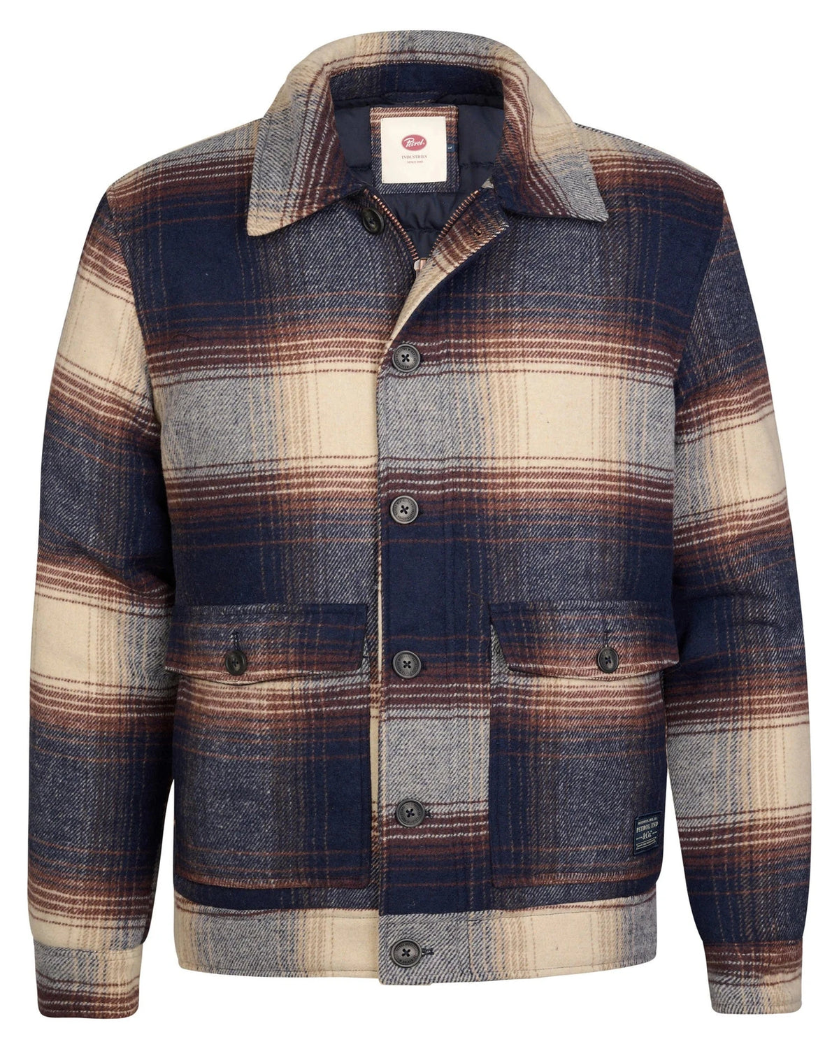 Men Jacket Wool royal navy | Bildmaterial bereitgestellt von SHOES.PLEASE.