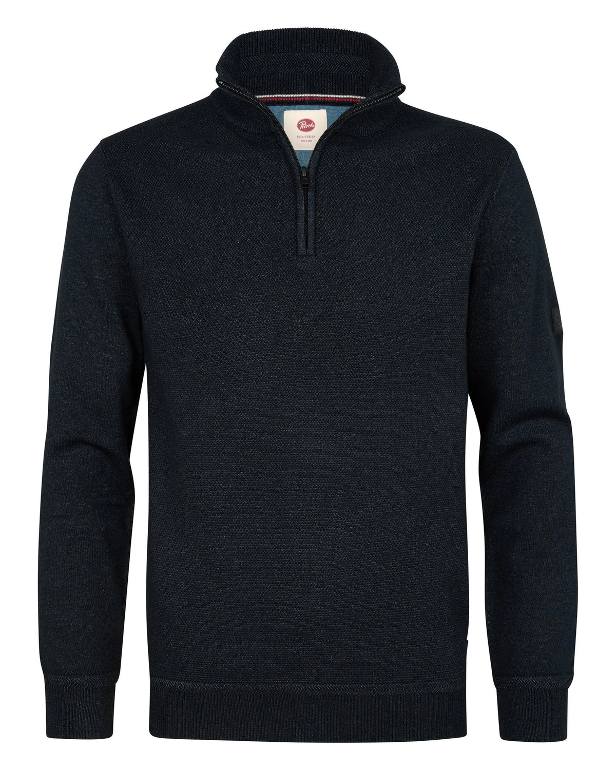 Men Knitwear Collar deep black | Bildmaterial bereitgestellt von SHOES.PLEASE.