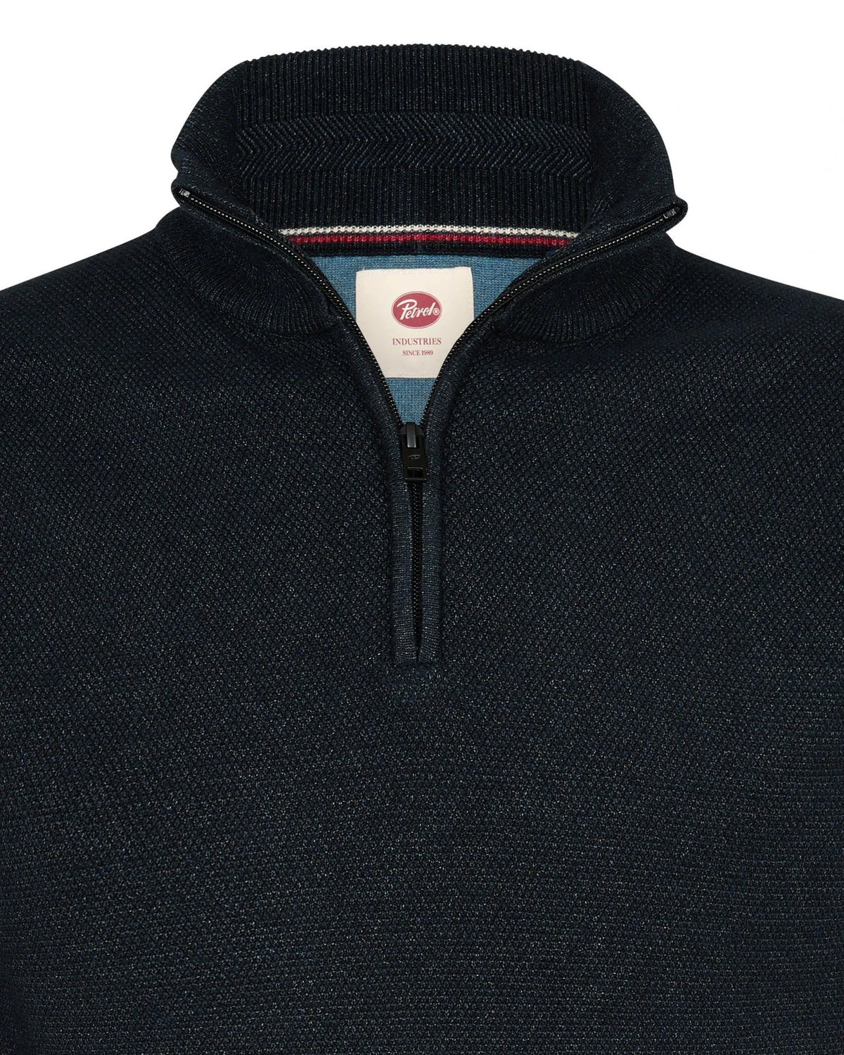Men Knitwear Collar deep black | Bildmaterial bereitgestellt von SHOES.PLEASE.