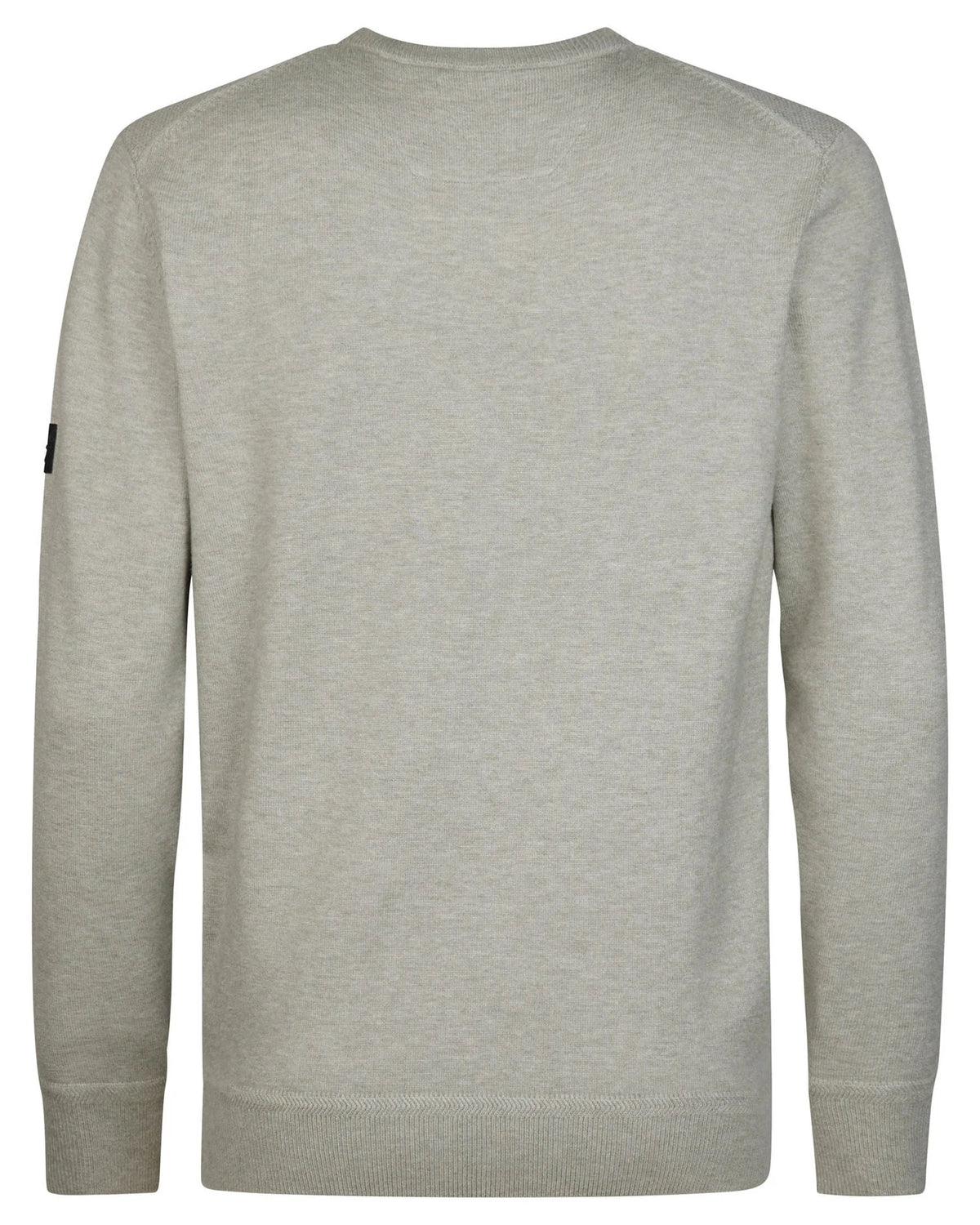 Men Knitwear Round Neck Basic ice grey | Bildmaterial bereitgestellt von SHOES.PLEASE.