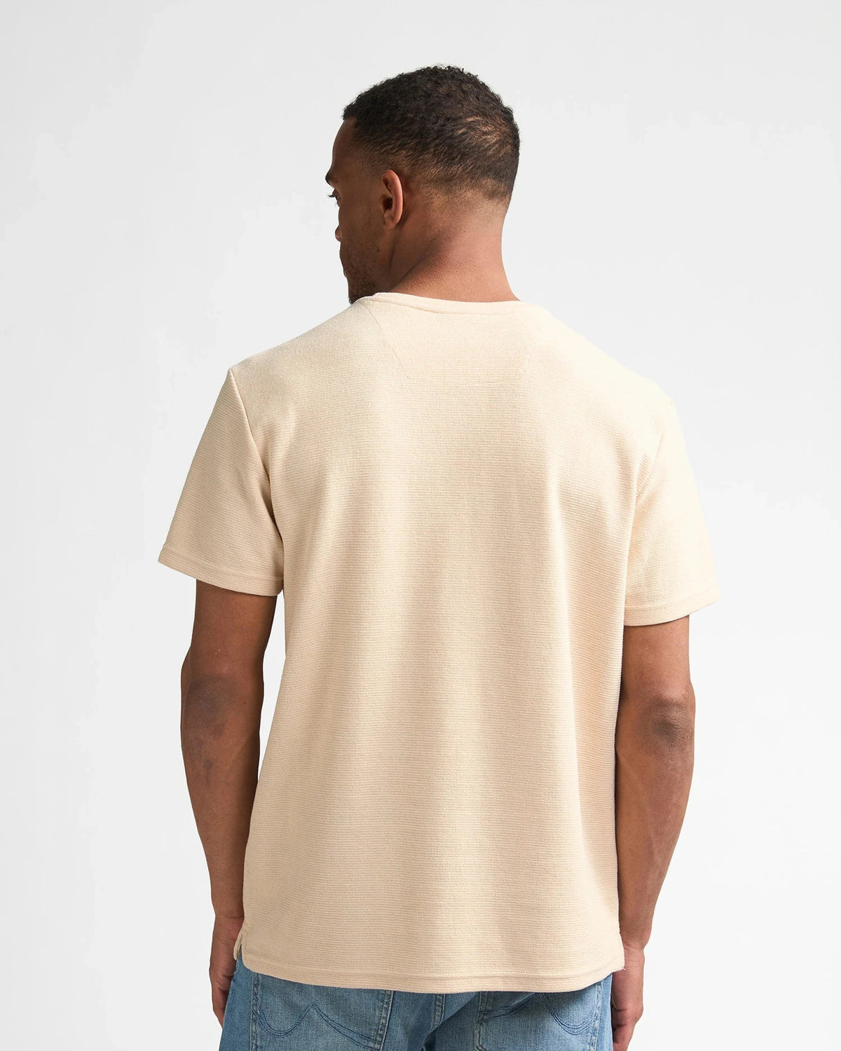Men T-Shirt SS stone white | Bildmaterial bereitgestellt von SHOES.PLEASE.
