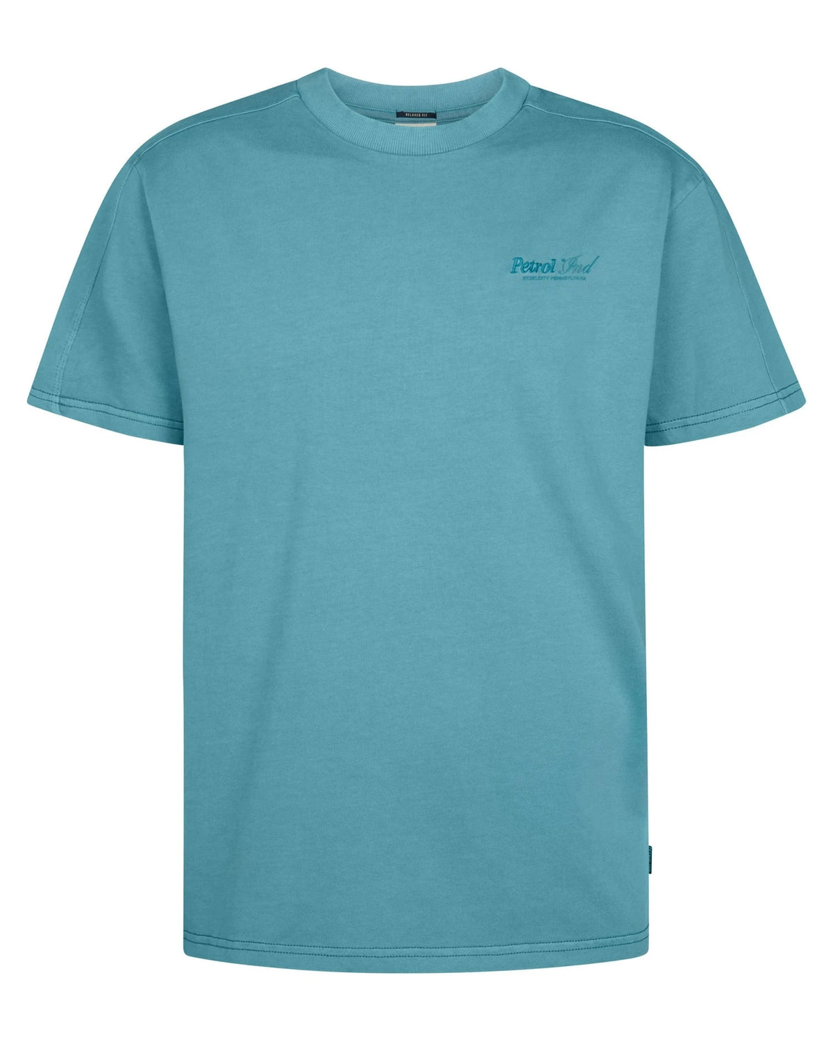 Men T-Shirt SS iron blue | Bildmaterial bereitgestellt von SHOES.PLEASE.