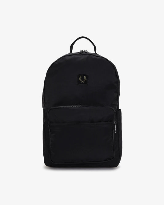CRINKLE NYLON BACKPACK black