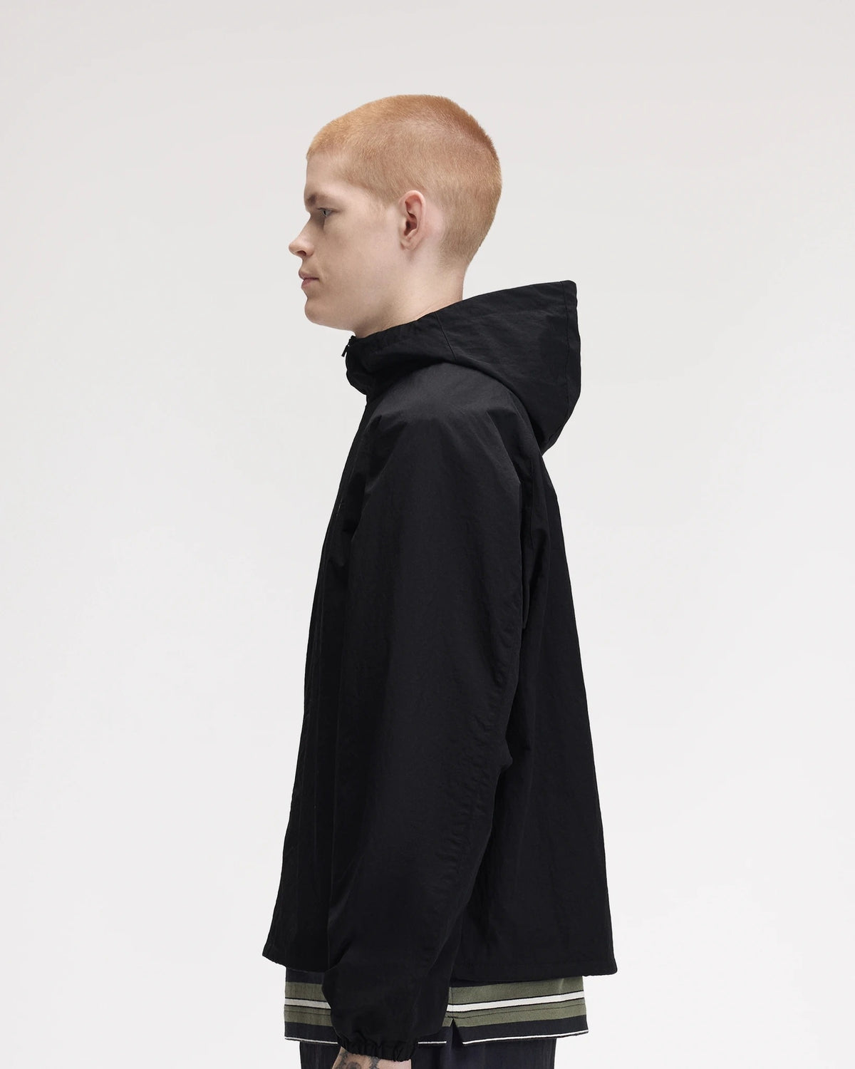OVERSIZED HOODED SHELL JACKET black | Bildmaterial bereitgestellt von SHOES.PLEASE.