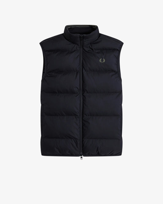 INSULATED GILET black