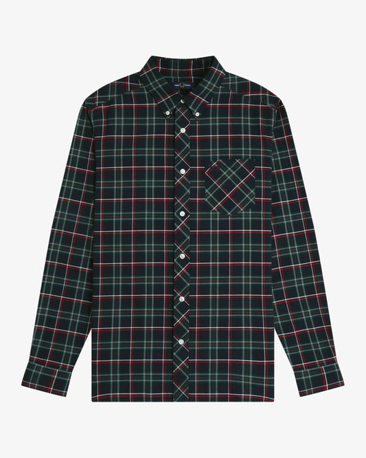 FRED PERRY TARTAN SHIRT fredperry tartan