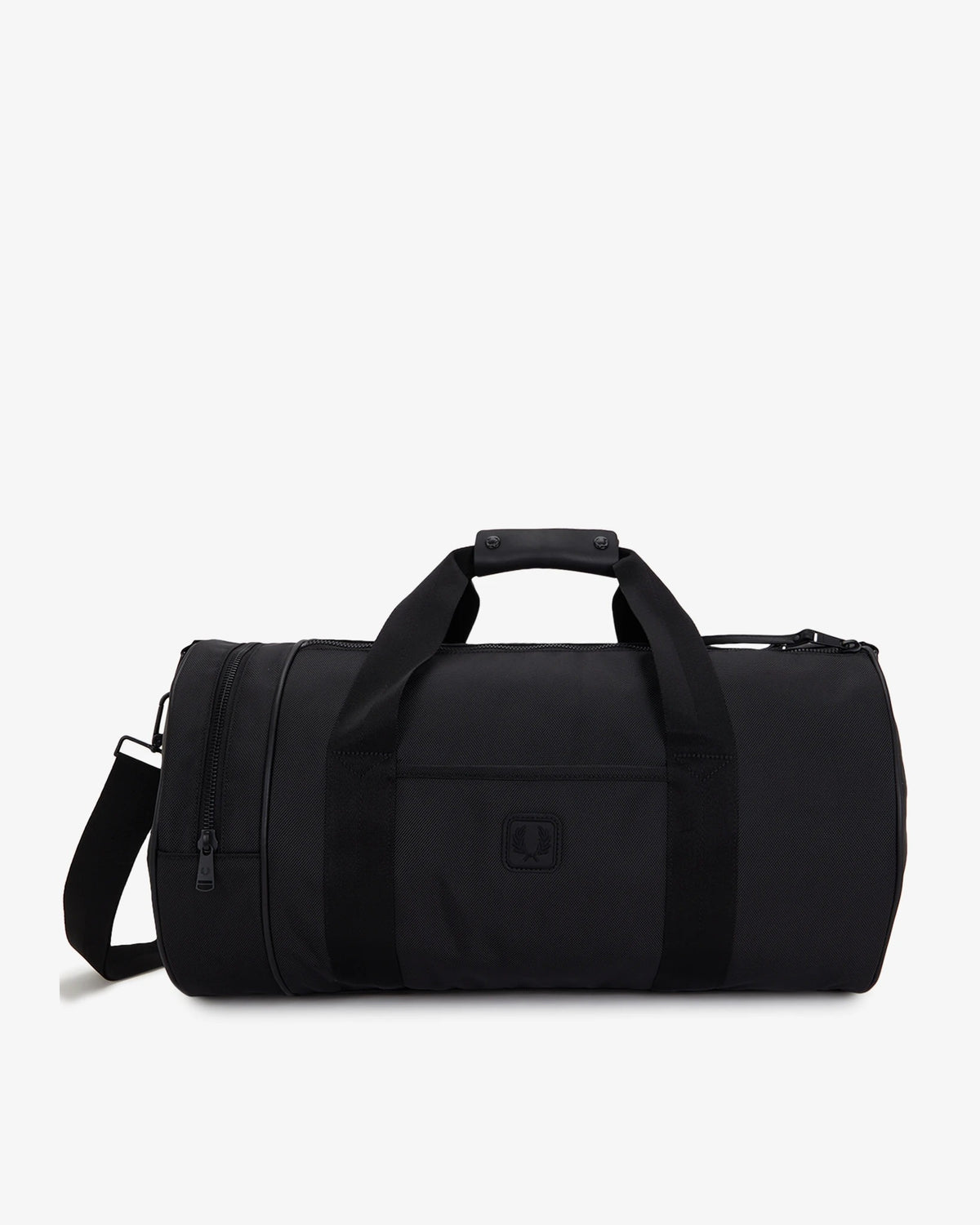 BLACK CANVAS LARGE BARREL BAG black | Bildmaterial bereitgestellt von SHOES.PLEASE.