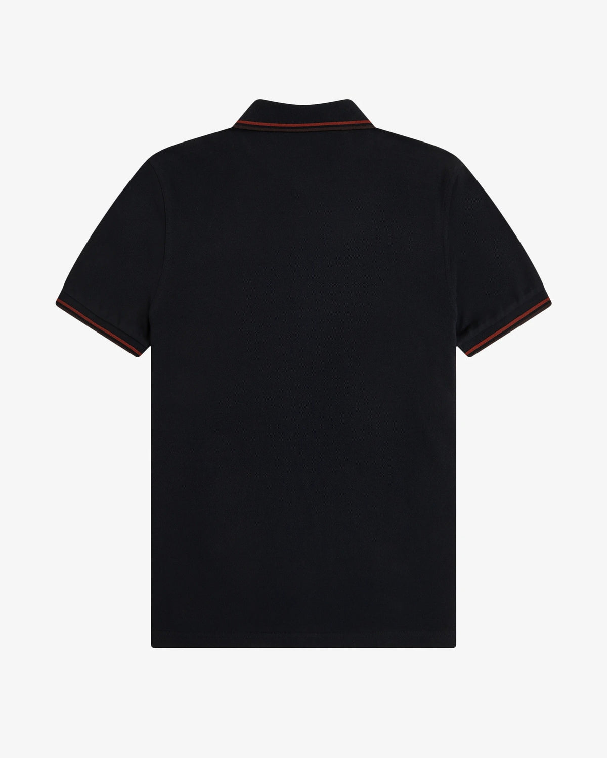 TWIN TIPPED FRED PERRY SHIRT nvy/brndy/rchbrn | Bildmaterial bereitgestellt von SHOES.PLEASE.