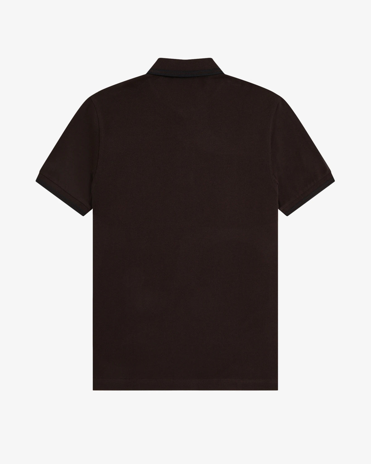 TWIN TIPPED FRED PERRY SHIRT rich brown/black | Bildmaterial bereitgestellt von SHOES.PLEASE.