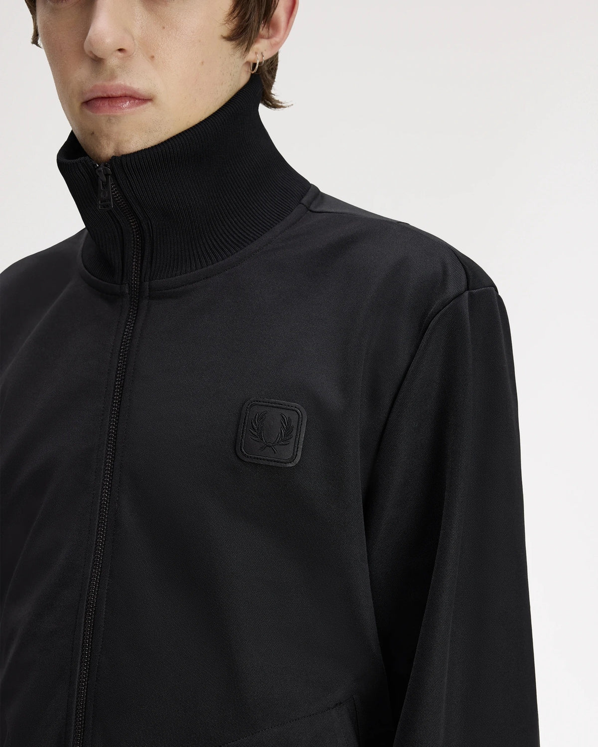 BLACK CANVAS TRACK JACKET black | Bildmaterial bereitgestellt von SHOES.PLEASE.