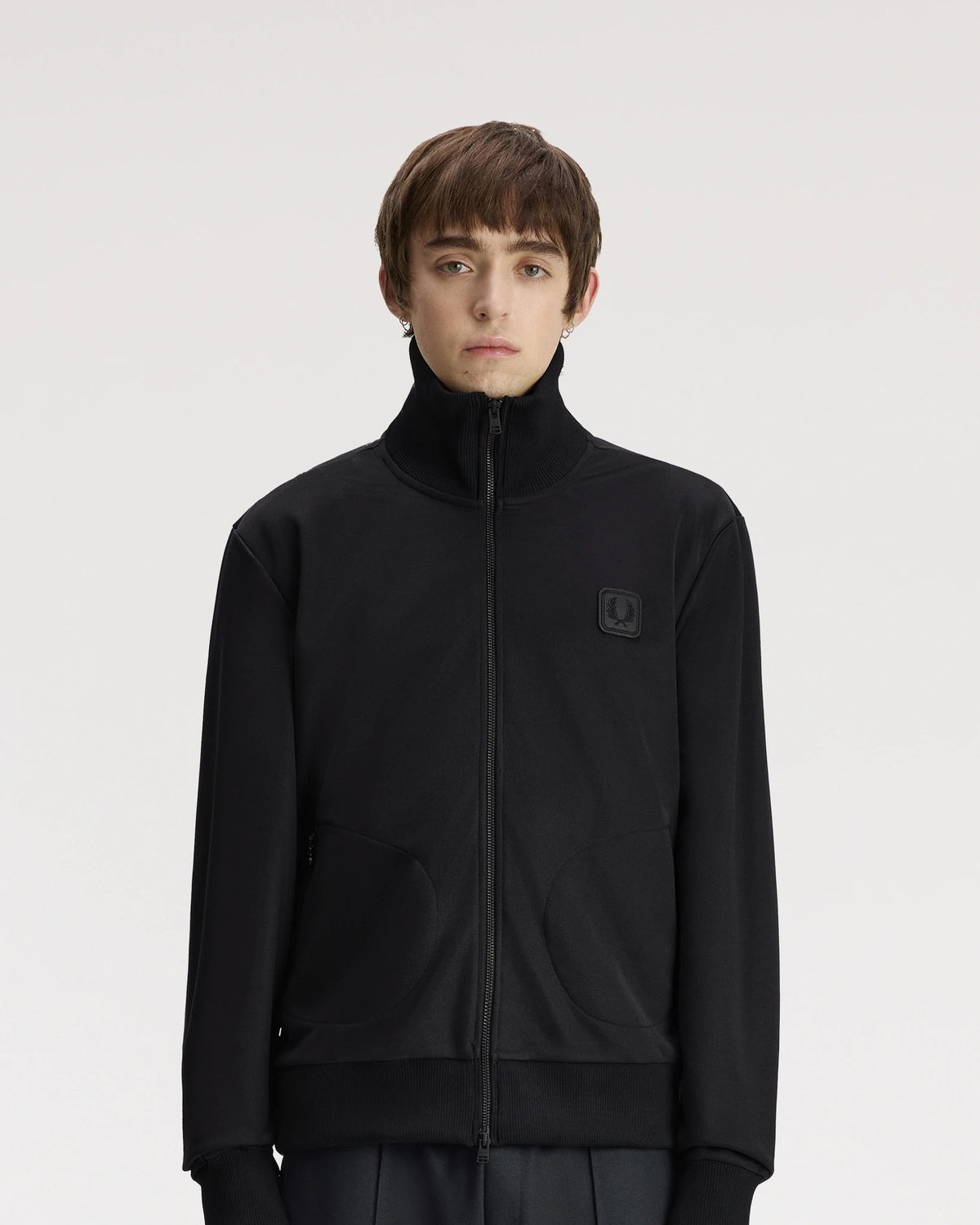 BLACK CANVAS TRACK JACKET black | Bildmaterial bereitgestellt von SHOES.PLEASE.