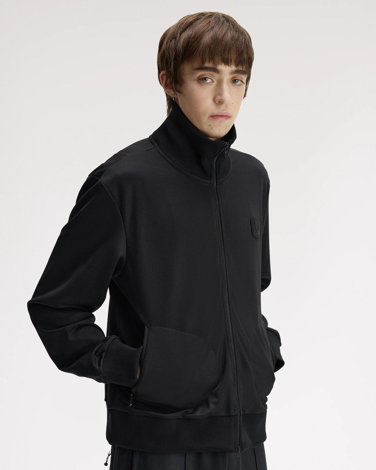 BLACK CANVAS TRACK JACKET black | Bildmaterial bereitgestellt von SHOES.PLEASE.