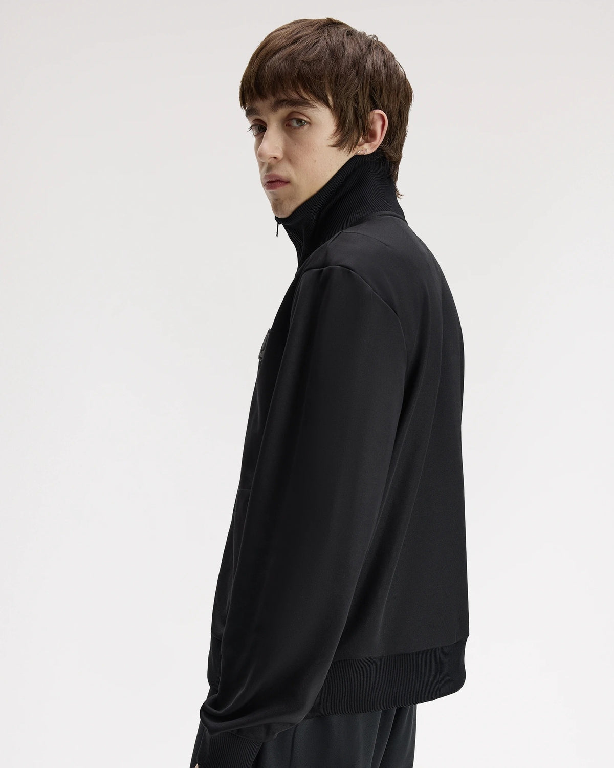 BLACK CANVAS TRACK JACKET black | Bildmaterial bereitgestellt von SHOES.PLEASE.