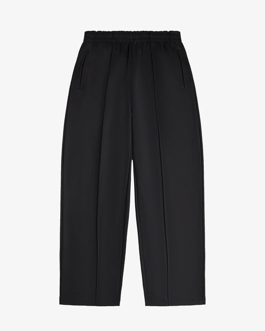 BLACK CANVAS TRACK PANT black