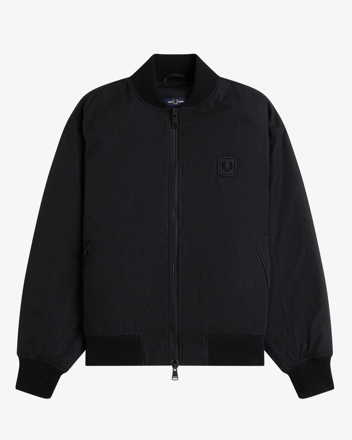 BLACK CANVAS BOMBER JACKET black | Bildmaterial bereitgestellt von SHOES.PLEASE.