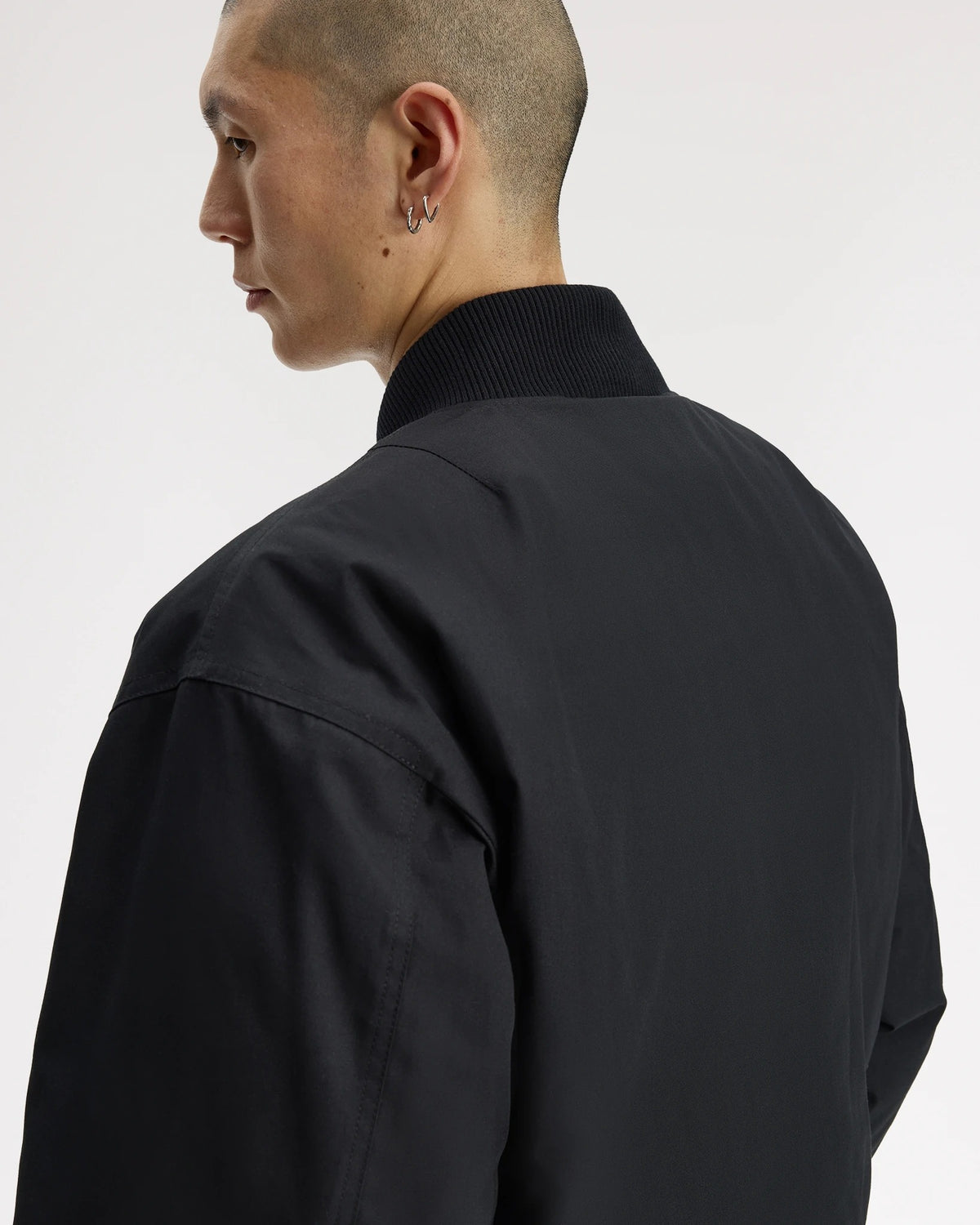 BLACK CANVAS BOMBER JACKET black | Bildmaterial bereitgestellt von SHOES.PLEASE.