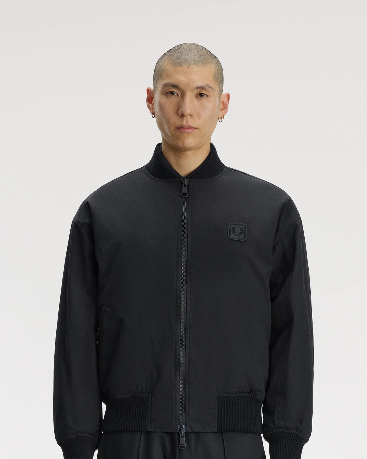 BLACK CANVAS BOMBER JACKET black | Bildmaterial bereitgestellt von SHOES.PLEASE.