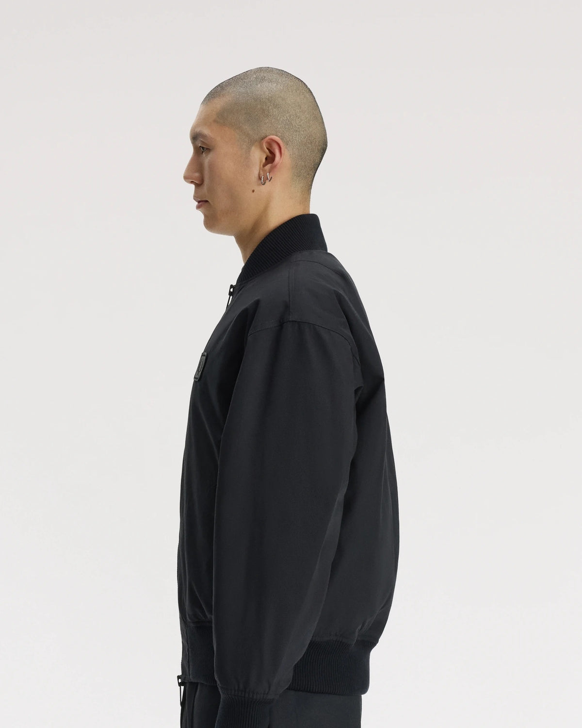 BLACK CANVAS BOMBER JACKET black | Bildmaterial bereitgestellt von SHOES.PLEASE.
