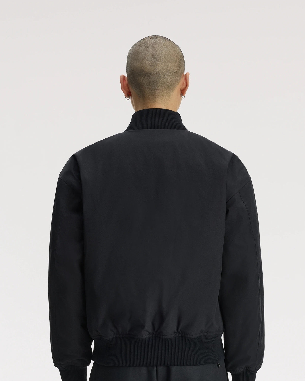 BLACK CANVAS BOMBER JACKET black | Bildmaterial bereitgestellt von SHOES.PLEASE.