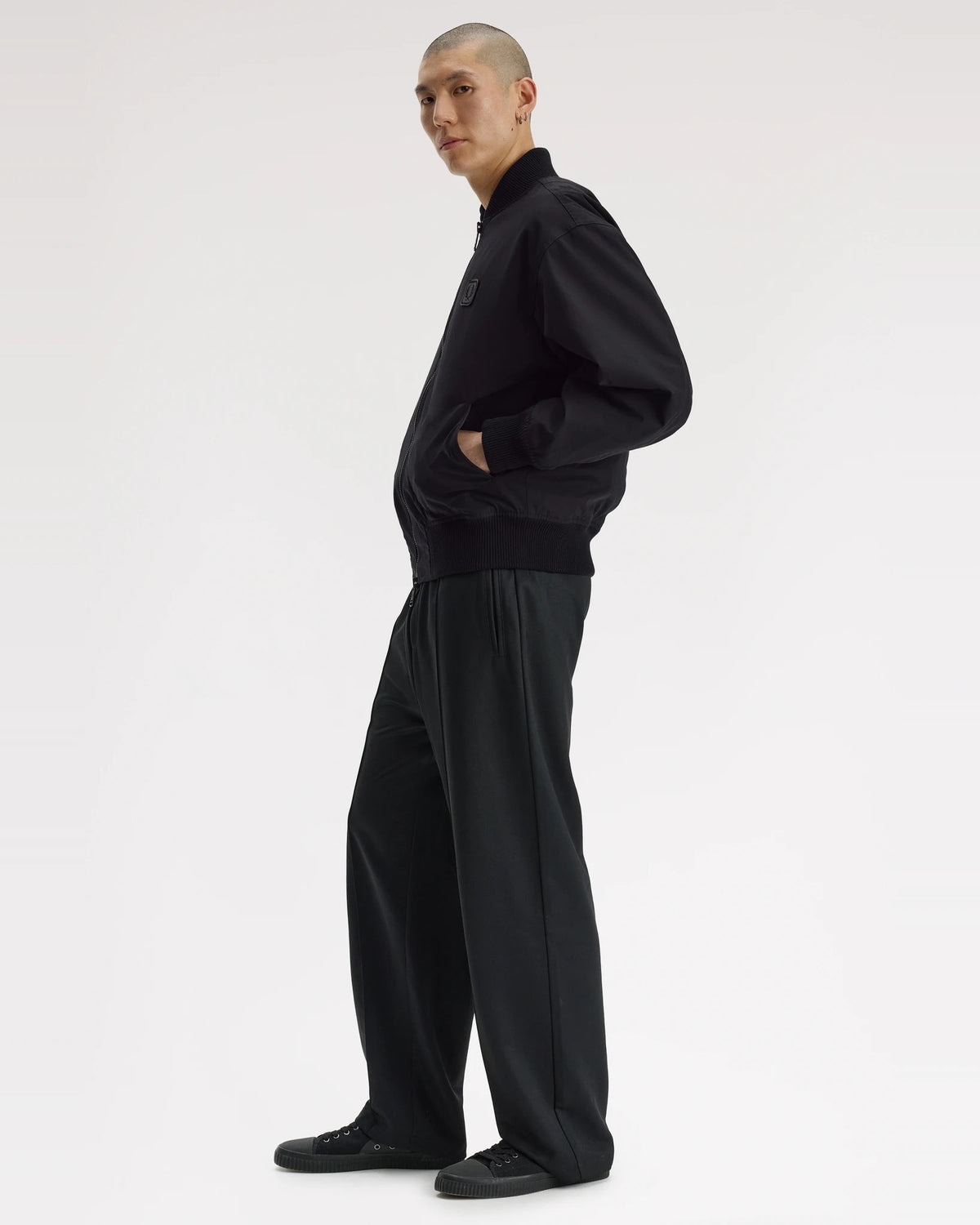 BLACK CANVAS BOMBER JACKET black | Bildmaterial bereitgestellt von SHOES.PLEASE.