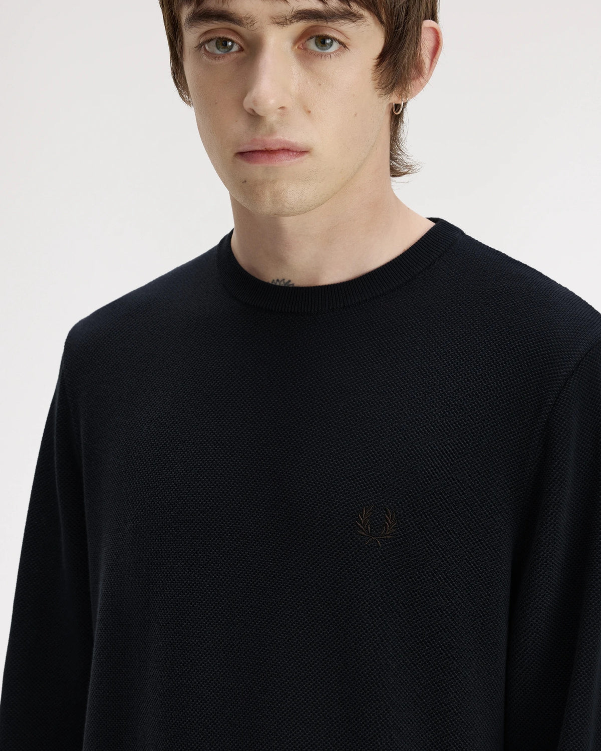 PIQUE STITCH JUMPER navy | Bildmaterial bereitgestellt von SHOES.PLEASE.