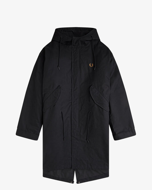 HARMONISED PARKA black