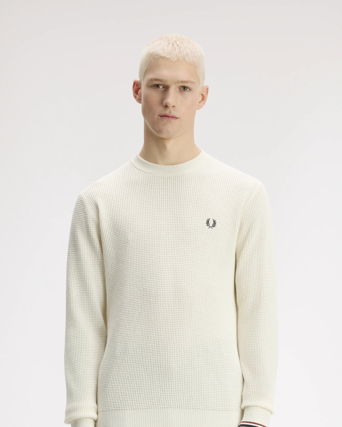 WAFFLE STITCH JUMPER ecru | Bildmaterial bereitgestellt von SHOES.PLEASE.