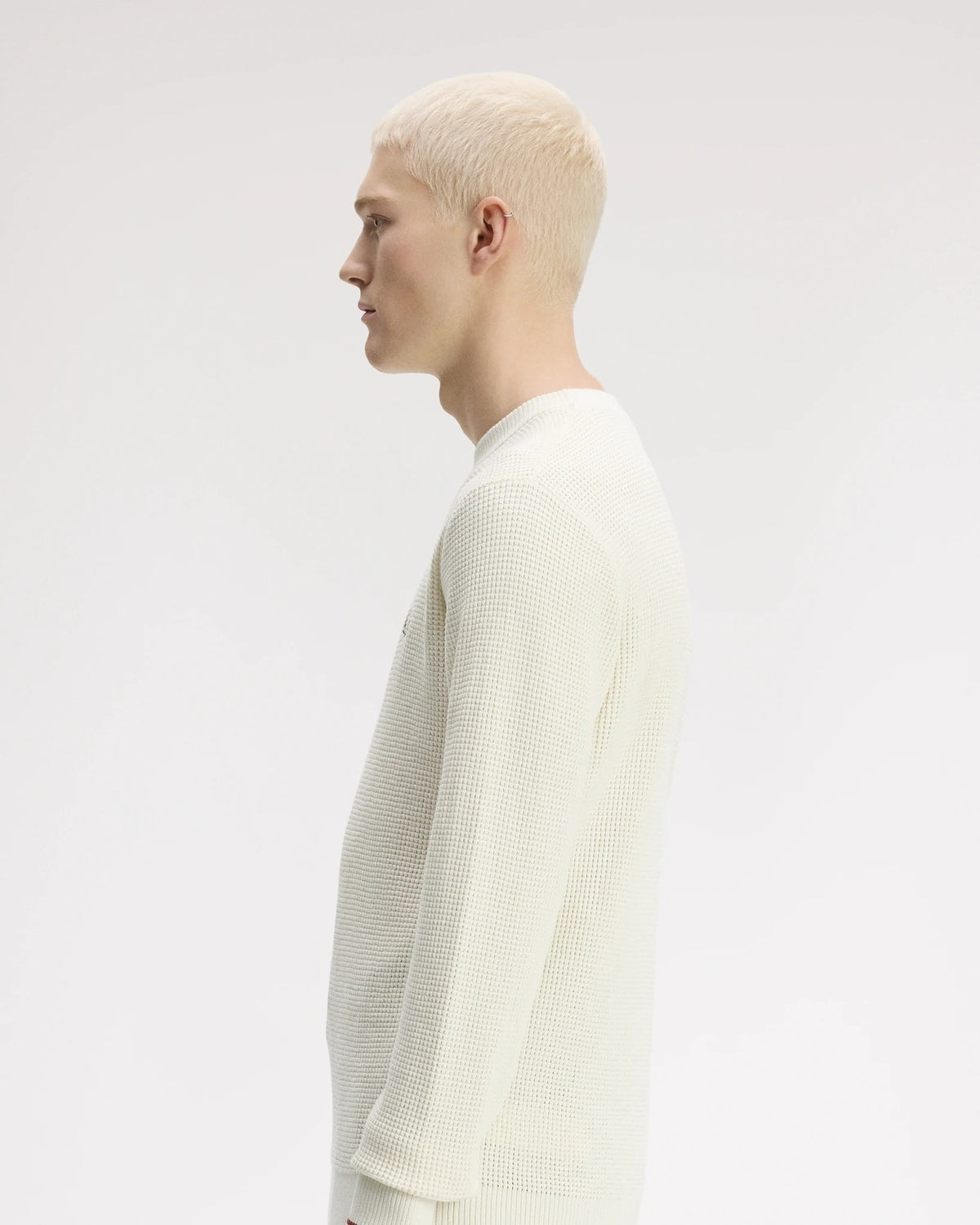 WAFFLE STITCH JUMPER ecru | Bildmaterial bereitgestellt von SHOES.PLEASE.