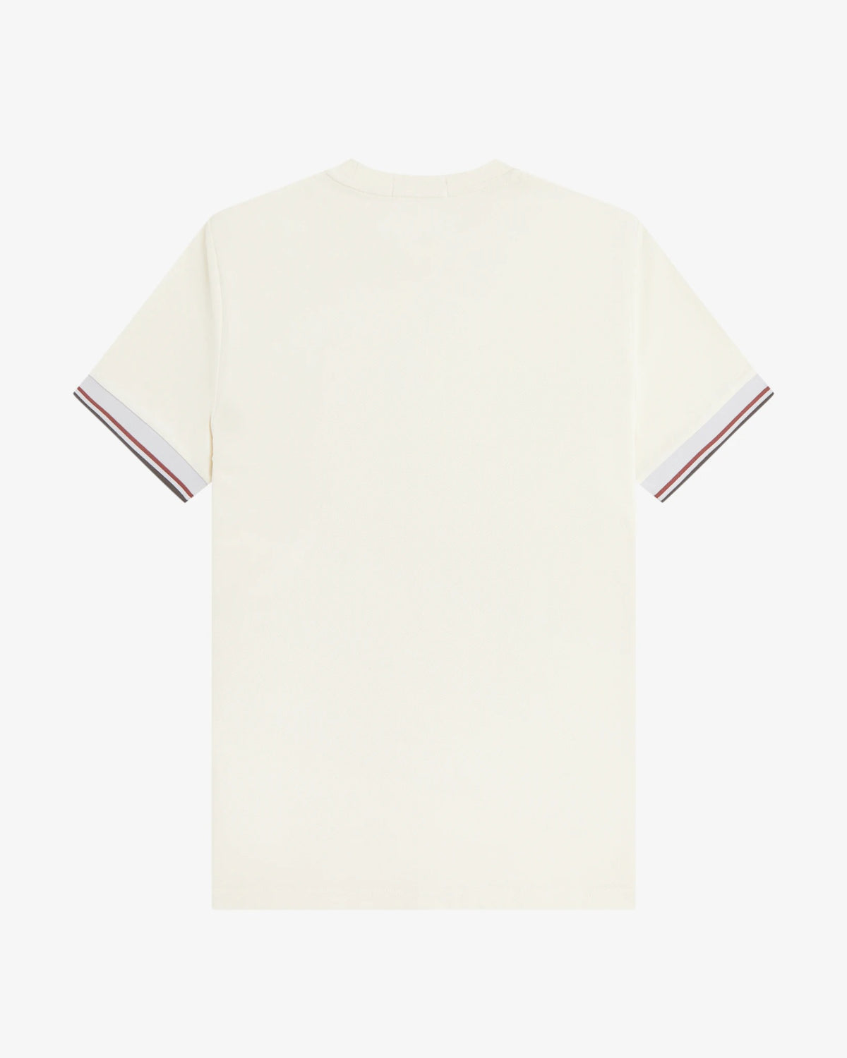 TWIN TIPPED  CUFF T-SHIRT ecru | Bildmaterial bereitgestellt von SHOES.PLEASE.