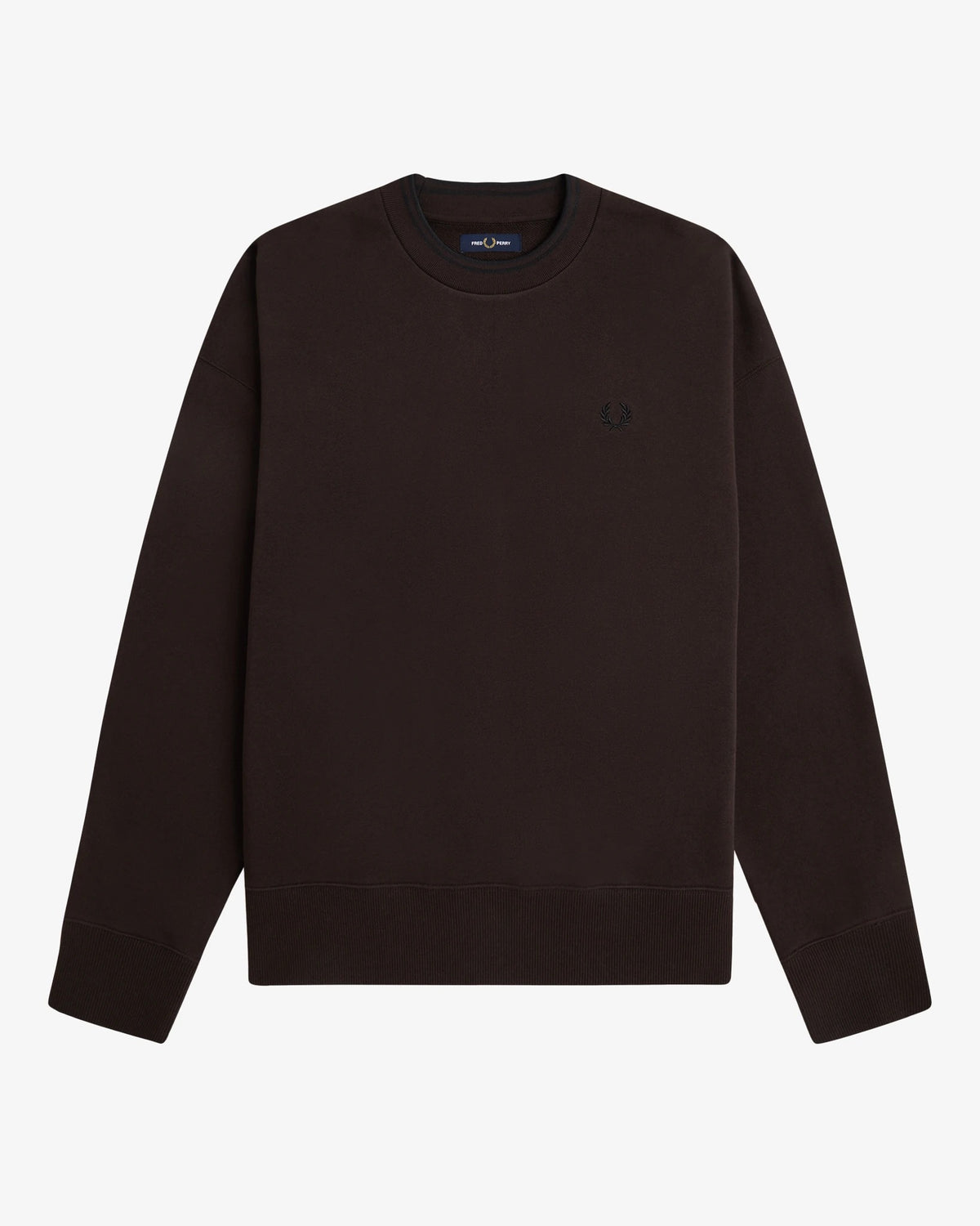 OVERSIZED TIPPED SWEATSHIRT rich brown | Bildmaterial bereitgestellt von SHOES.PLEASE.