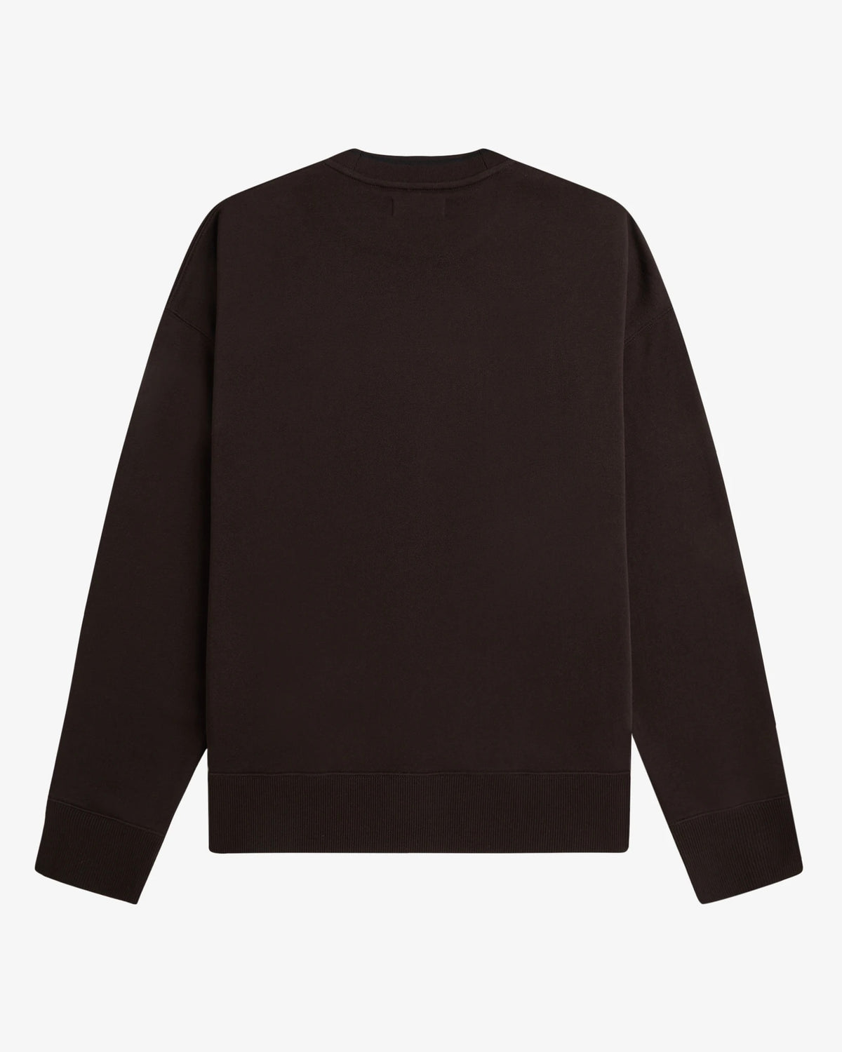 OVERSIZED TIPPED SWEATSHIRT rich brown | Bildmaterial bereitgestellt von SHOES.PLEASE.